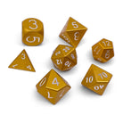 Gold Coin - 7 Piece RPG Set 6063 Aluminum Dice - NOR 02009