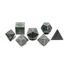 Green Slime Norse Themed Metal Dice Set -Metal Dice-Norse Foundry-Dungeons and Dragons-DND Dice-D20-Dice-DND