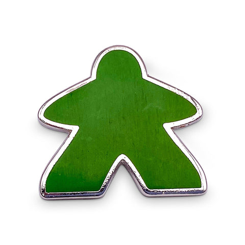 Meeple - Hard Enamel Adventure Pin Metal by Norse Foundry