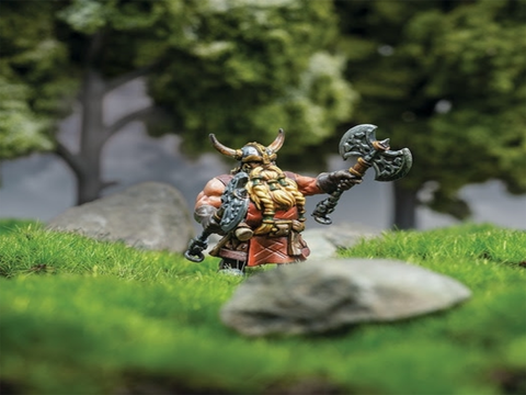 Gromur - Medium Armor 28mm Miniature by Adventurers & Adversaries