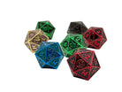 Holiday Mystery Metal D20-Norse Foundry-mystery d20-d20-dice-dungeons and dragons-dnd-dungeons & dragons