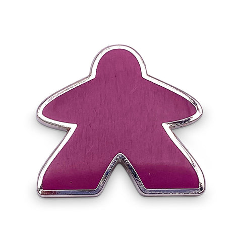 Meeple - Hard Enamel Adventure Pin Metal by Norse Foundry