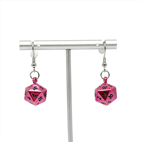 Dissonant Whispers - Ioun Stone D20 Dice Earrings by Norse Foundry