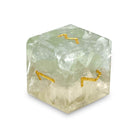 Green Fluorite - Single D6 Gemstone Dice-Gemstone Dice-NOR 01159-Norse Foundry-dungeon and dragons-dice-dnd-dungeon & dragons