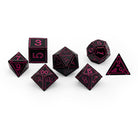 Ironworks - Arcane Eye 7 Piece RPG set Alloy Dice-Metal Dice-Norse Foundry-Dungeons and Dragons-DND Dice-D20-Dice-DND