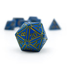 Ironworks - Dweller 7 Piece RPG set Alloy Dice-Metal Dice-Norse Foundry-Dungeons and Dragons-DND Dice-D20-Dice-DND