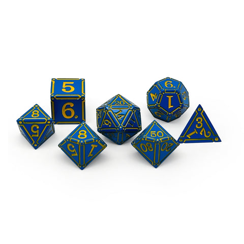 Ironworks - Dweller 7 Piece RPG set Alloy Dice