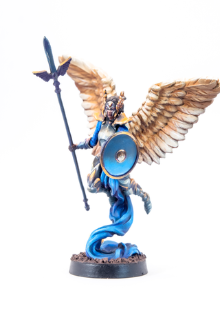 Laila - Angelkin Female Heavy Miniature by Adventurers & Adversaries