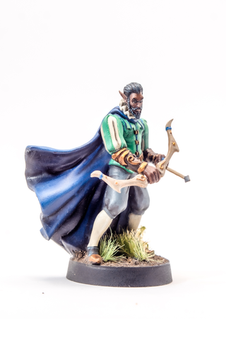 Melgalec - Elf Male Light Miniature by Adventurers & Adversaries