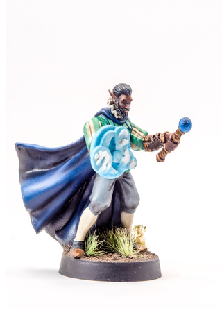 Melgalec - Elf Male Light Miniature by Adventurers & Adversaries