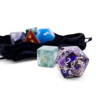 Oddball Dice - 7 Piece RPG Set Gemstone Dice - NOR 01131