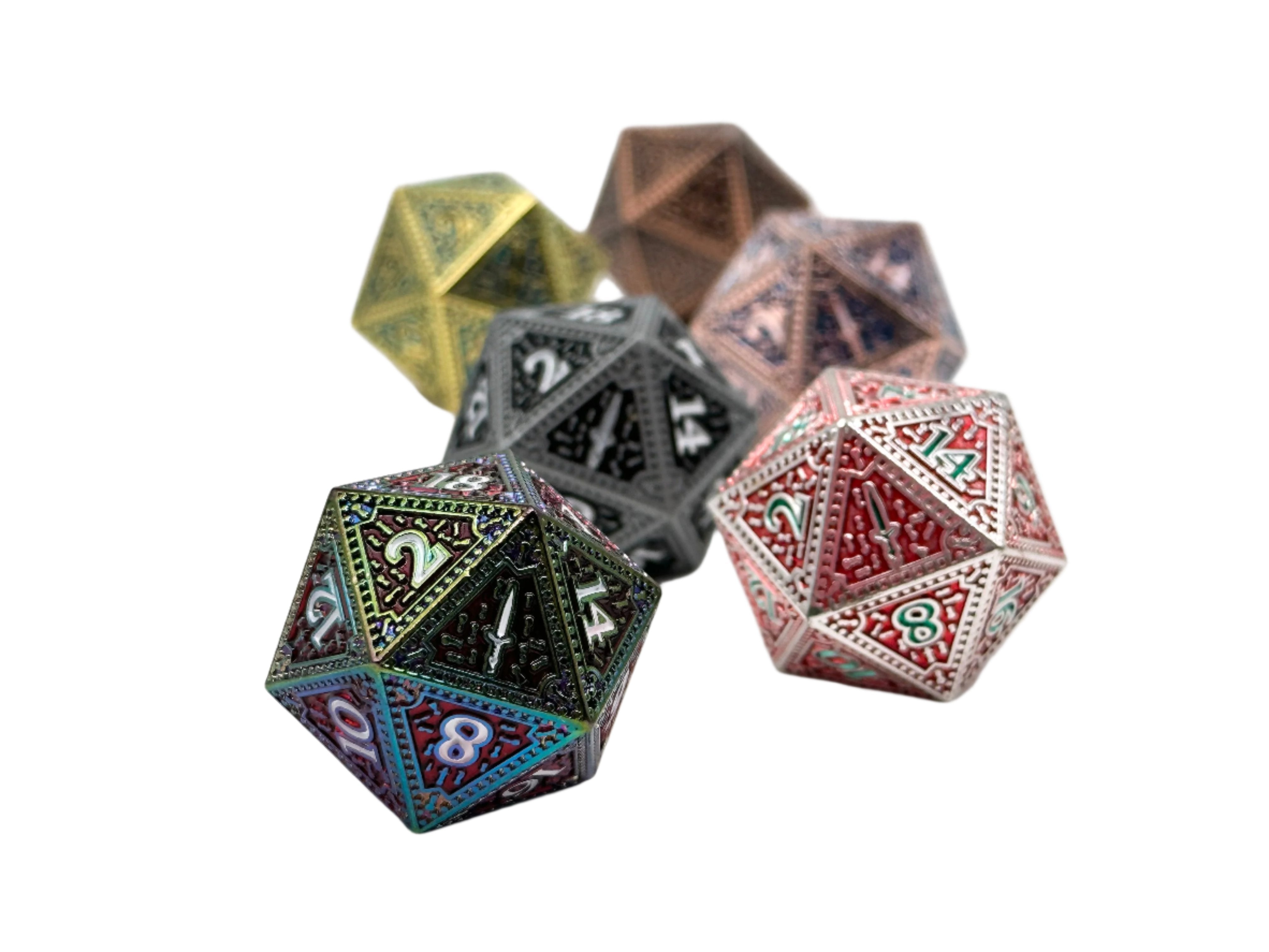 Mystery Dice 1st Edition-Norse Foundry-mystery d20-d20-dice-dungeons and dragons-dnd-dungeons & dragons