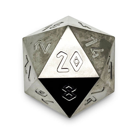 Tungsten - Boulder 55mm True Metal Dice