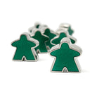 8 Pack of Green Enamel Meeples by Norse Foundry - NOR 03475