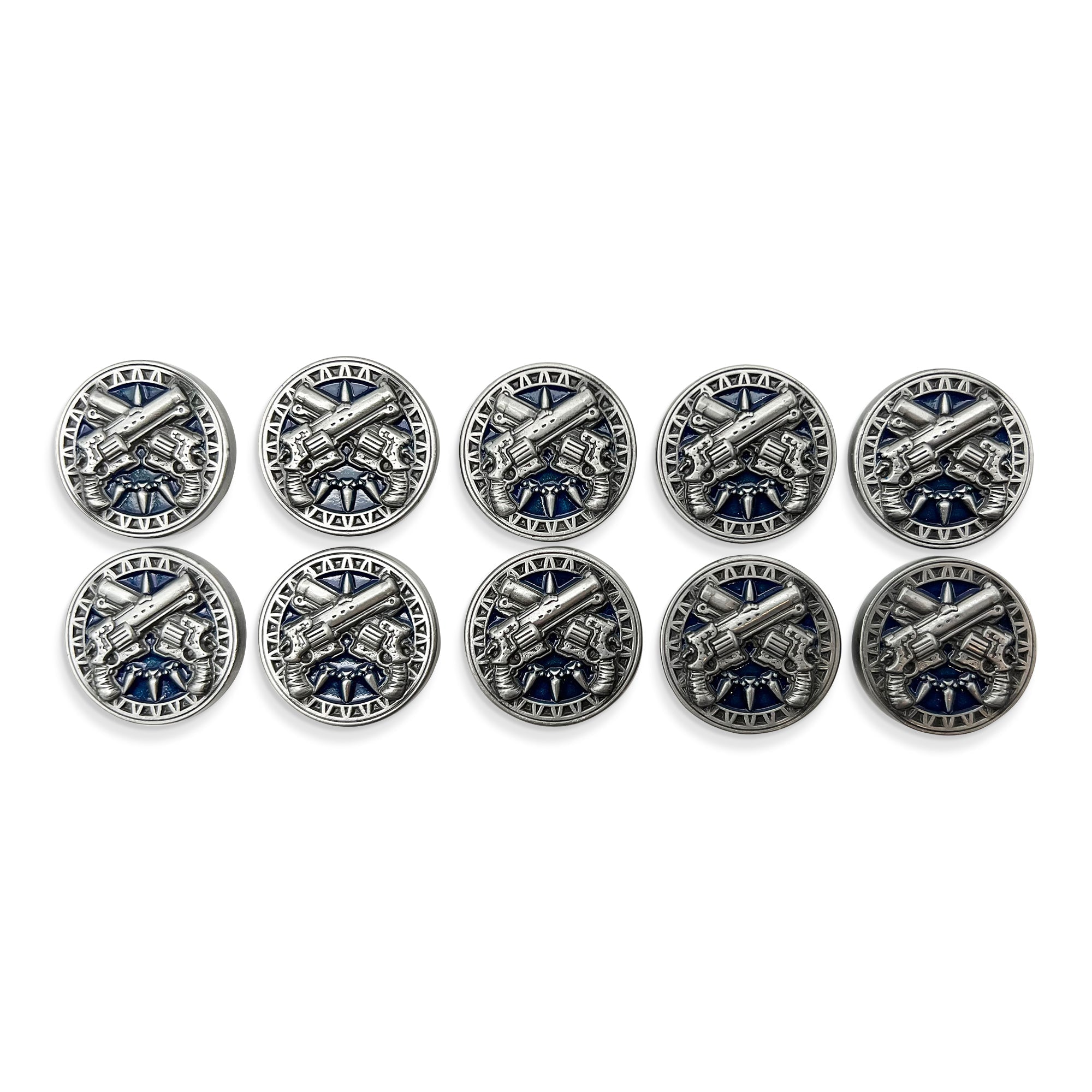 Profession Coins - Gunslinger Metal Coins Set of 10 - NOR 03456