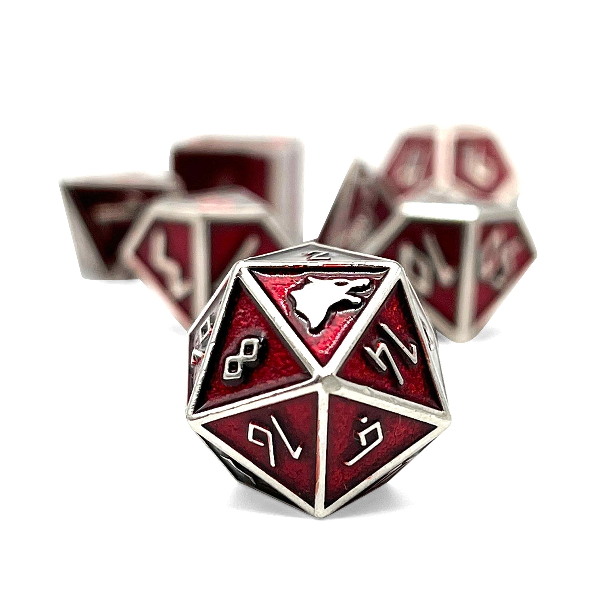 Vampire Blood - Norse Themed Metal Dice Set - NOR 00116