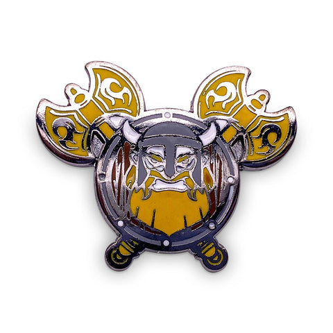 Viking - Hard Enamel Adventure Pin Metal by Norse Foundry