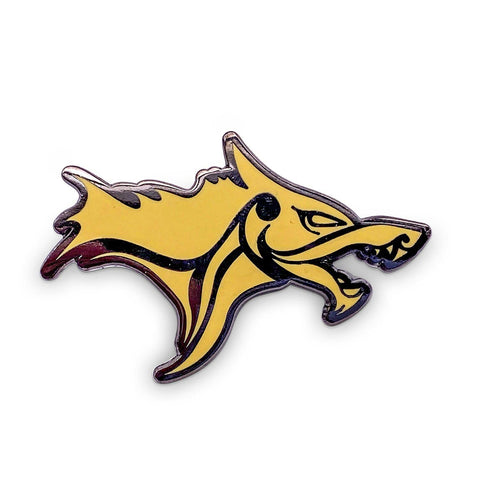 Wolf - Hard Enamel Adventure Pin Metal by Norse Foundry