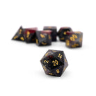 Bloodstone - Pebble RPG Set Gemstone Dice-Pebbles-NOR 01073-Norse Foundry-dungeon and dragons-dice-dnd-dungeon & dragons