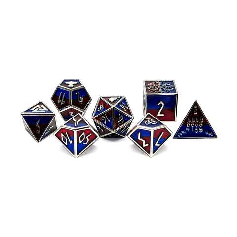 Geri - Norse Themed Metal Dice Set