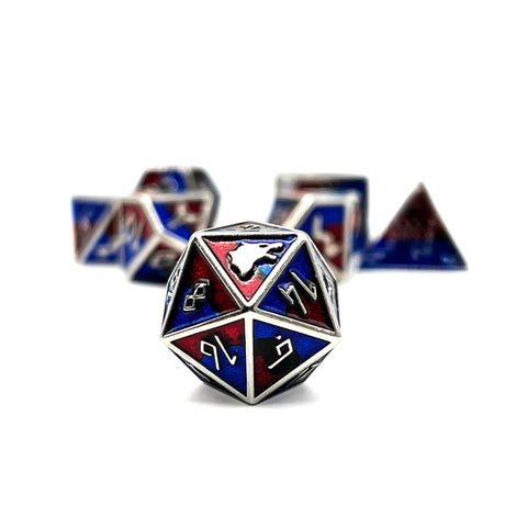 Fenrir - Norse Themed Metal Dice Set