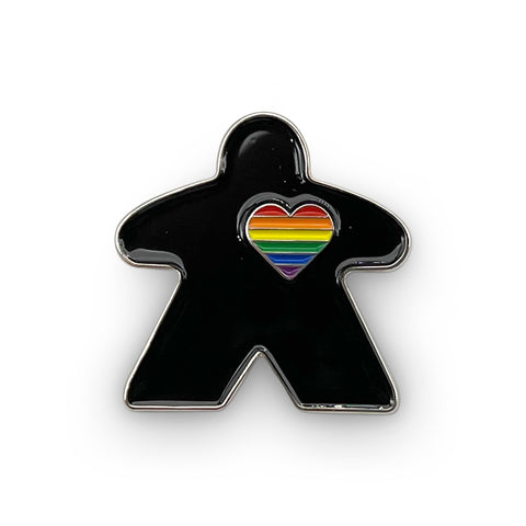 Origins Pin Bazaar Black Meeple Limited Edition