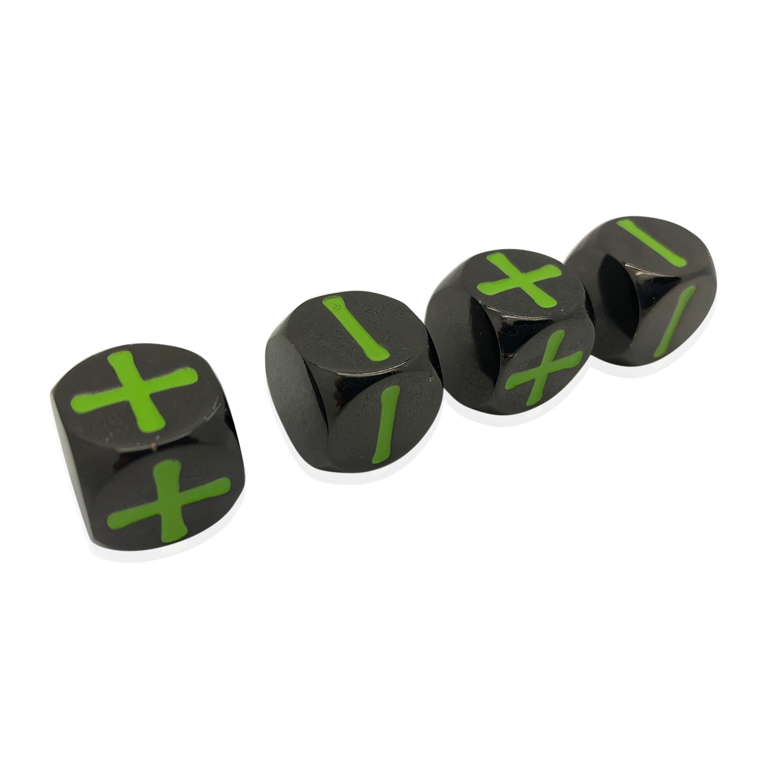 Fate Dice – Poisoned Daggers Pack of 4 Metal Dice - NOR 00716