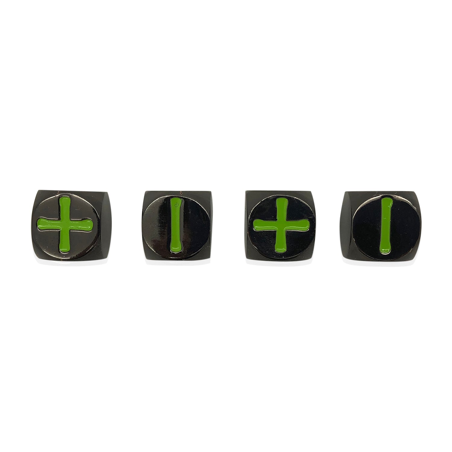 Fate Dice – Poisoned Daggers Pack of 4 Metal Dice - NOR 00716