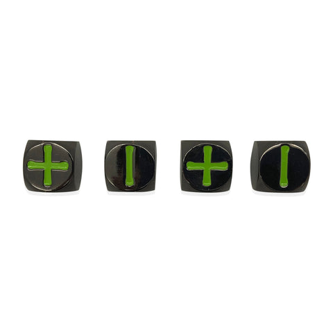 Fate Dice – Poisoned Daggers Pack of 4 Metal Dice