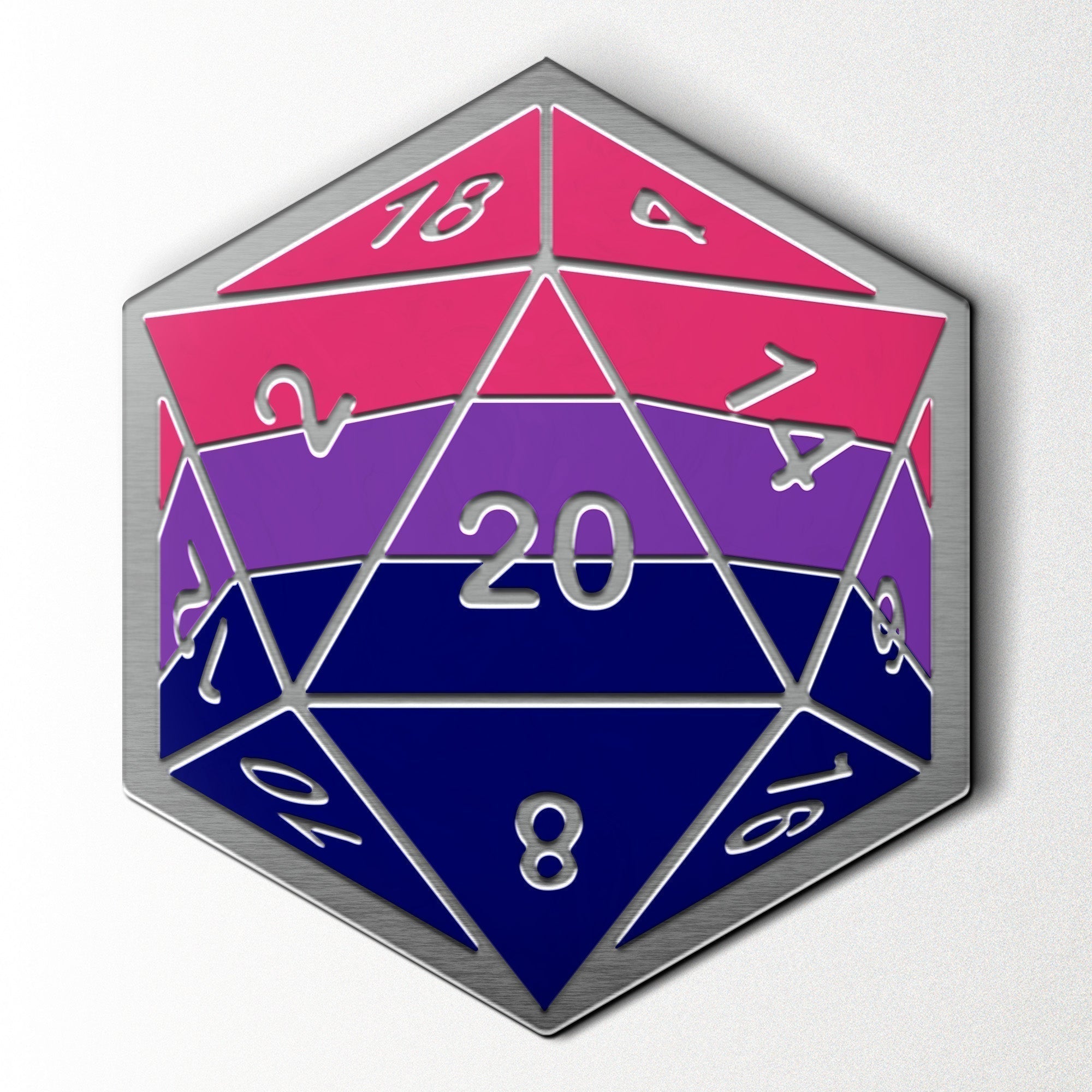 Pride Flag Pins-Enamel Pins-Norse Foundry-D&D Enamel Pin-DND Pin-Dungeons and Dragons Enamel Pin