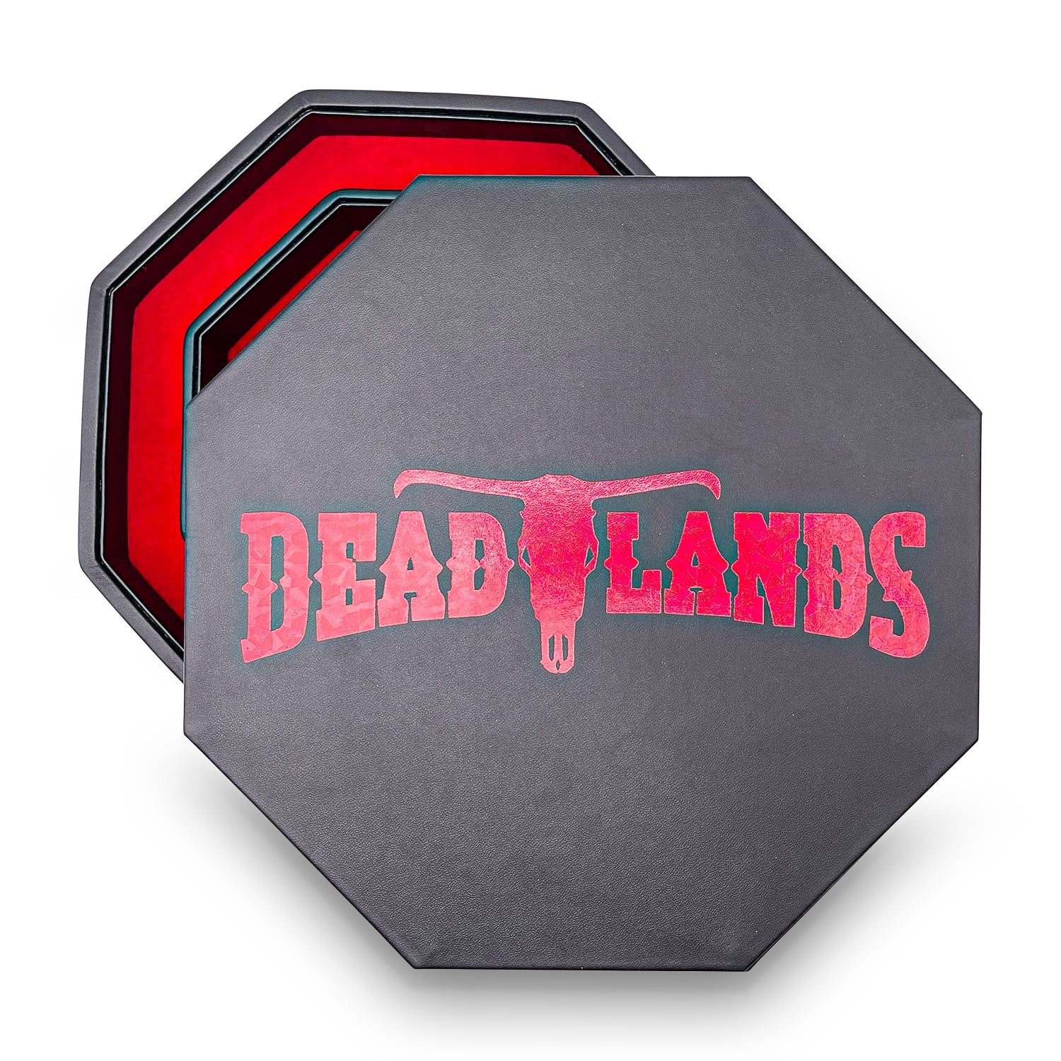 Red Deadlands™ Tray of Holding™ Dice Tray by Norse Foundry-Dice Tray-Norse Foundry-DND Dice Tray-D&D Dice Tray-D&D Accessories