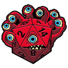 DieHolder / Eye Tyrant - Hard Enamel Adventure Dice Pin Metal by Norse Foundry - NOR 03604