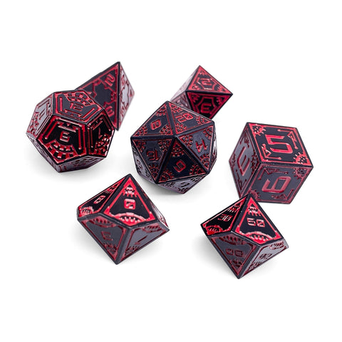 Red Giant - Space Dice 7 Piece RPG Set