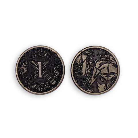 Adventure Coins – Thieves Metal Coins Set of 10