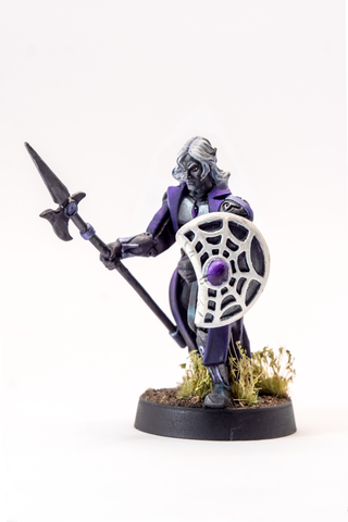 Vutheth - Elf Male Medium Miniature by Adventurers & Adversaries