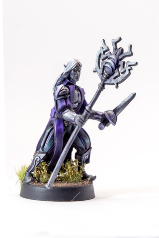 Vutheth - Elf Male Medium Miniature by Adventurers & Adversaries