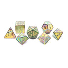 Yggdrasil Norse Themed Metal Dice Set -Metal Dice-Norse Foundry-Dungeons and Dragons-DND Dice-D20-Dice-DND