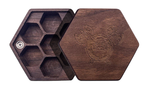 Norse Foundry Exclusive - Walnut Elderwood Hex Chest