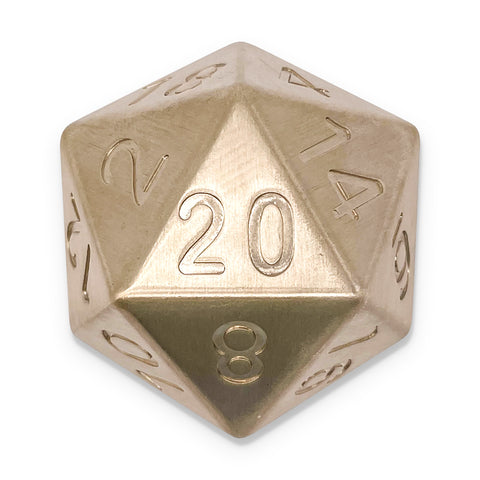 Bronze - Boulder® 55mm True Metal Dice