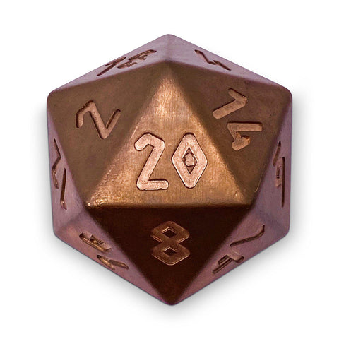 Copper - Boulder® 55mm True Metal Dice