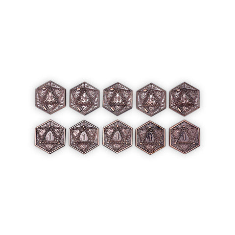 Small 25mm Dungeon Delve Coins - Pack of 10