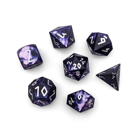 Dracolich - Pebble™ 10mm Set 6063 Aluminum Wondrous Dice