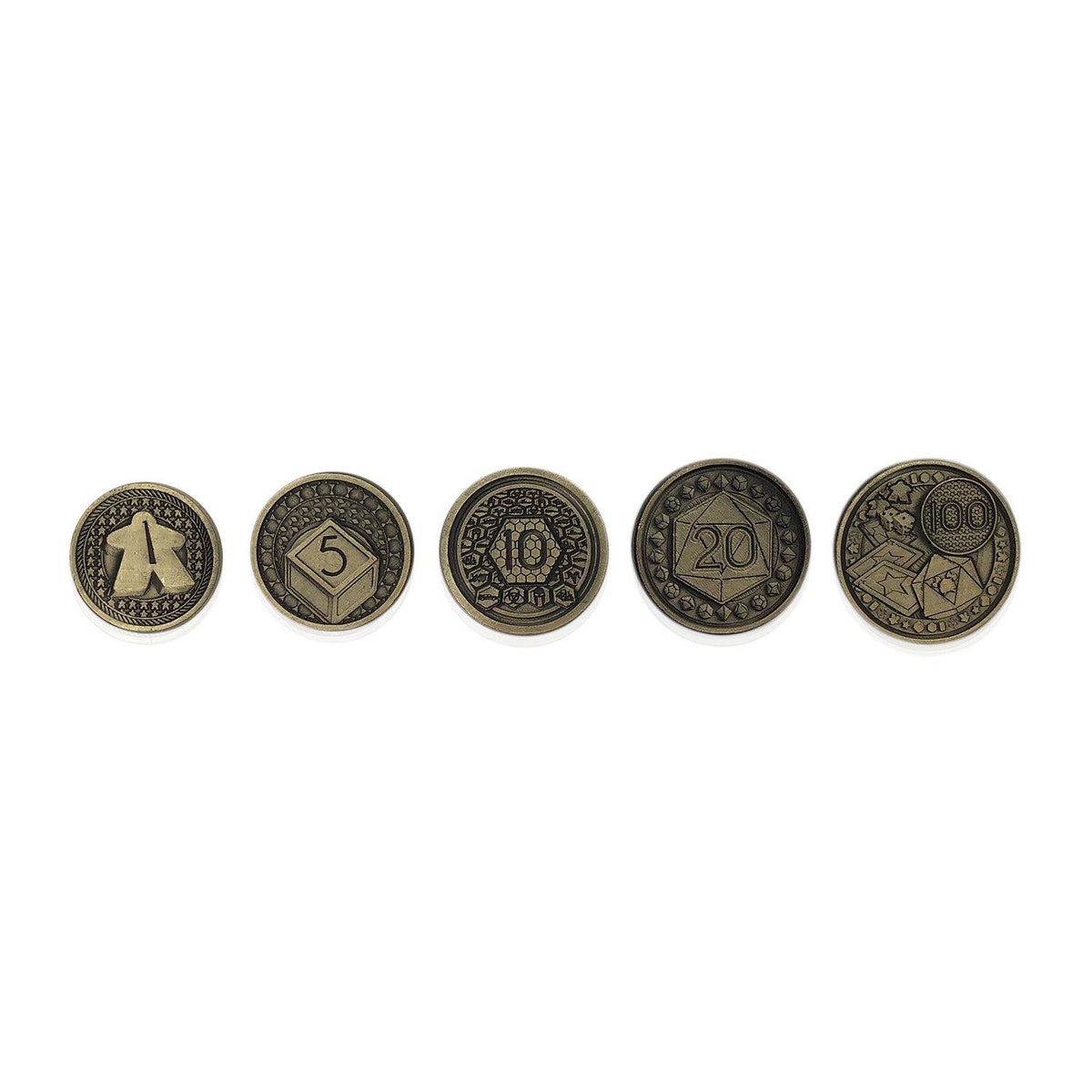 Adventure Coins - Dragon Metal Coins Set of 10