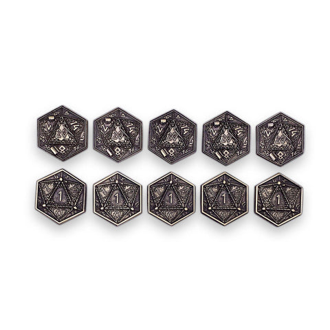 Small 25mm Dungeon Delve Coins - Pack of 10