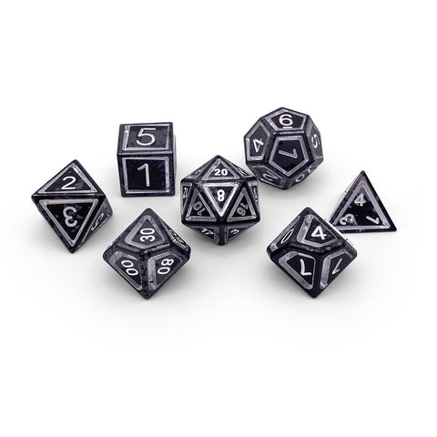 Mummy Lord - Nimbus™ 7 Piece RPG 6063 Aluminum Wondrous Dice