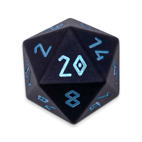 Orb of Ice - Boulder® 55mm 6063 Aluminum Orb Series™ Dice