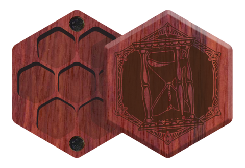 Padauk Elderwood Mini Hex Chest