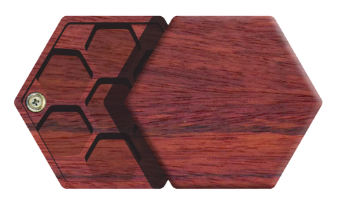 Padauk Elderwood Hex Chest