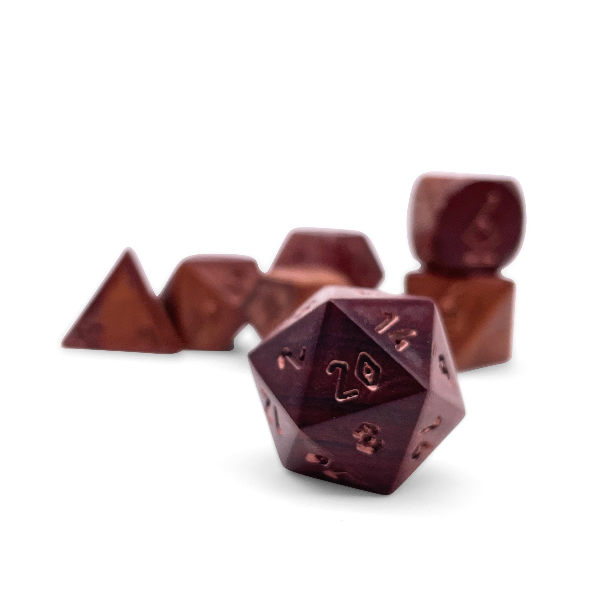 Hardwood shops Black Walnut Yard Dice