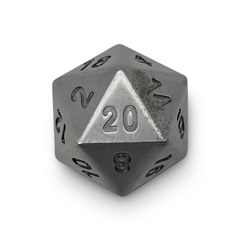 Pig Iron - Single D20 True Metal Dice